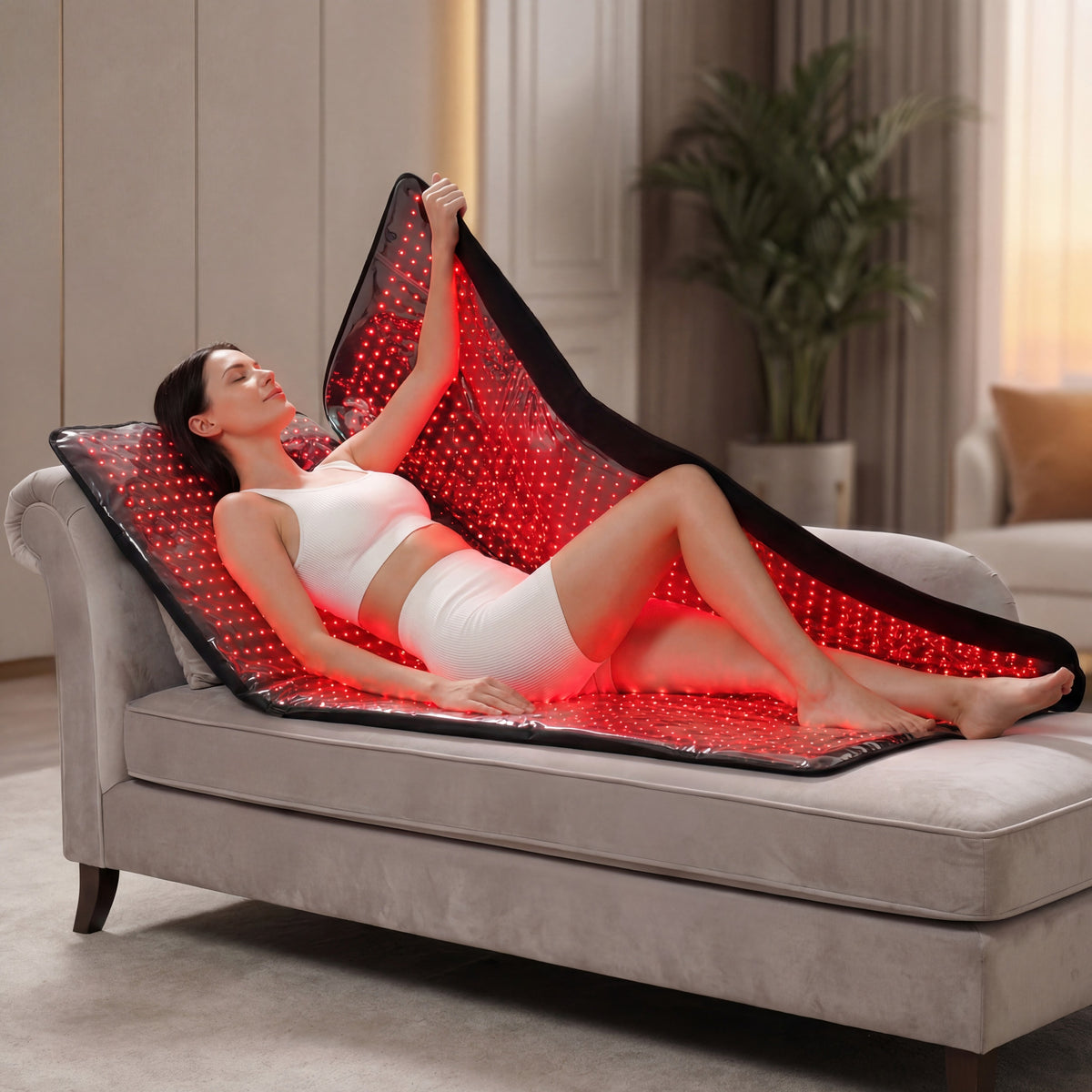 Full-Body Red & Near-Infrared Light Therapy Blanket