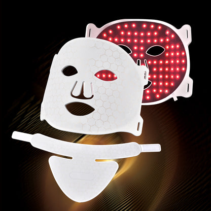 Red Light Mask and Neck Set