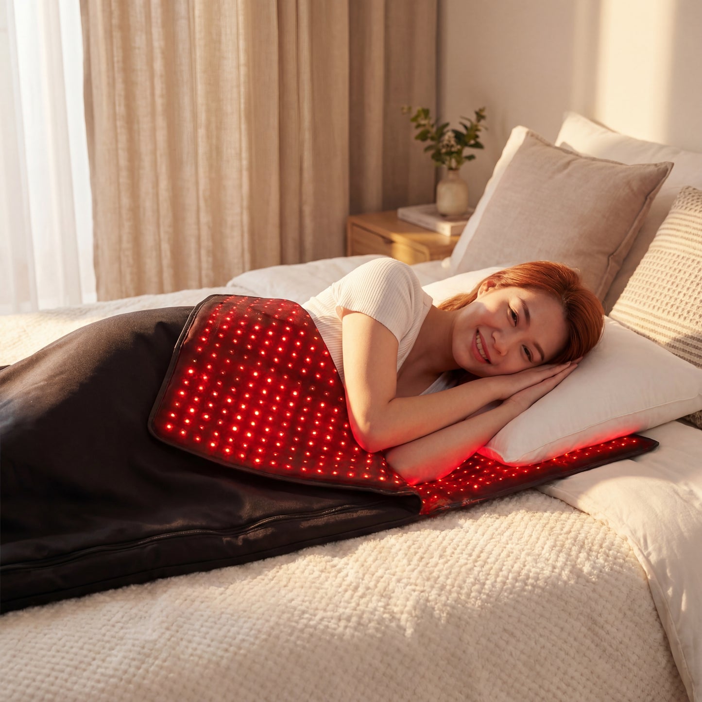 Full-Body Red & Near-Infrared Light Therapy Blanket